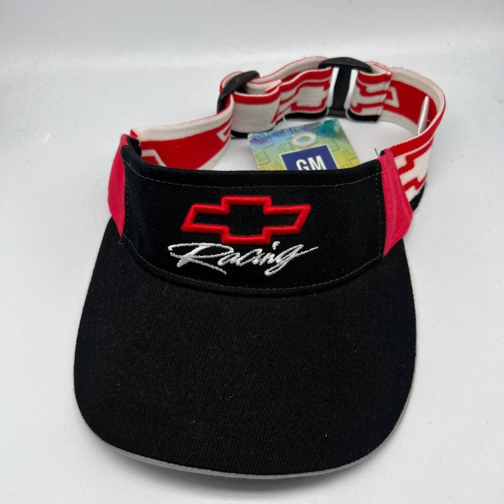 Vintage GM Racing Drew Pearson Hat Visor Cap‎ Men New